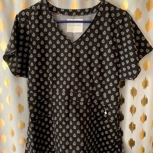 vera bradley scrub top